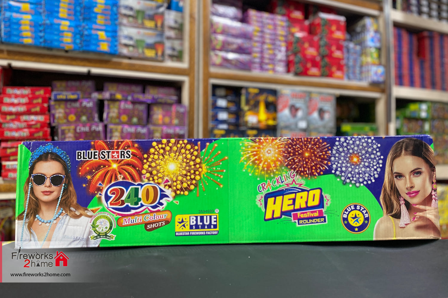 240  MULTI COLOUR SHOTS
